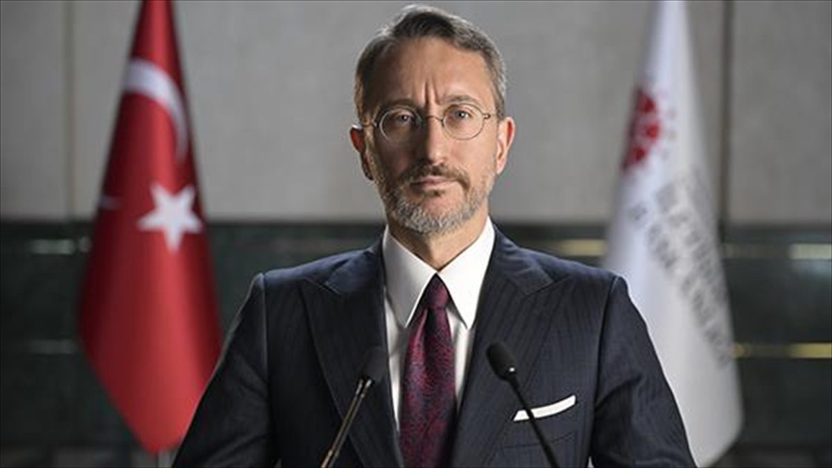 Cumhurbaşkanlığı İletişim Başkanı Fahrettin Altun, "İsrail hem Filistinlileri hem de