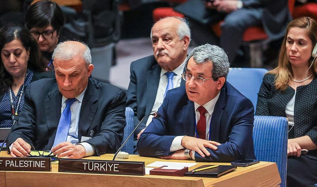 Dışişleri Bakan Yardımcısı Büyükelçi Ahmet Yıldız, uluslararası toplumun Gazze konusunda