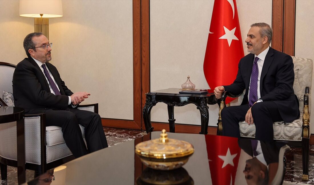 Dışişleri Bakanı Hakan Fidan, ABD Dışişleri Bakanlığı İdari İşler Müsteşarı