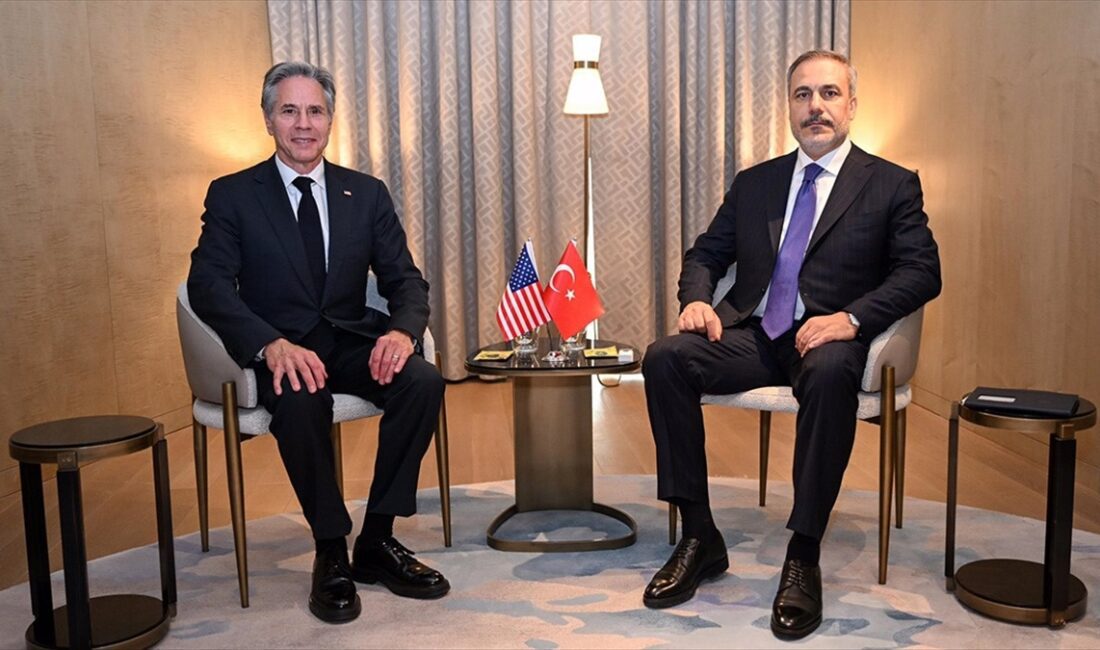 Dışişleri Bakanı Hakan Fidan, ABD Dışişleri Bakanı Antony Blinken ile