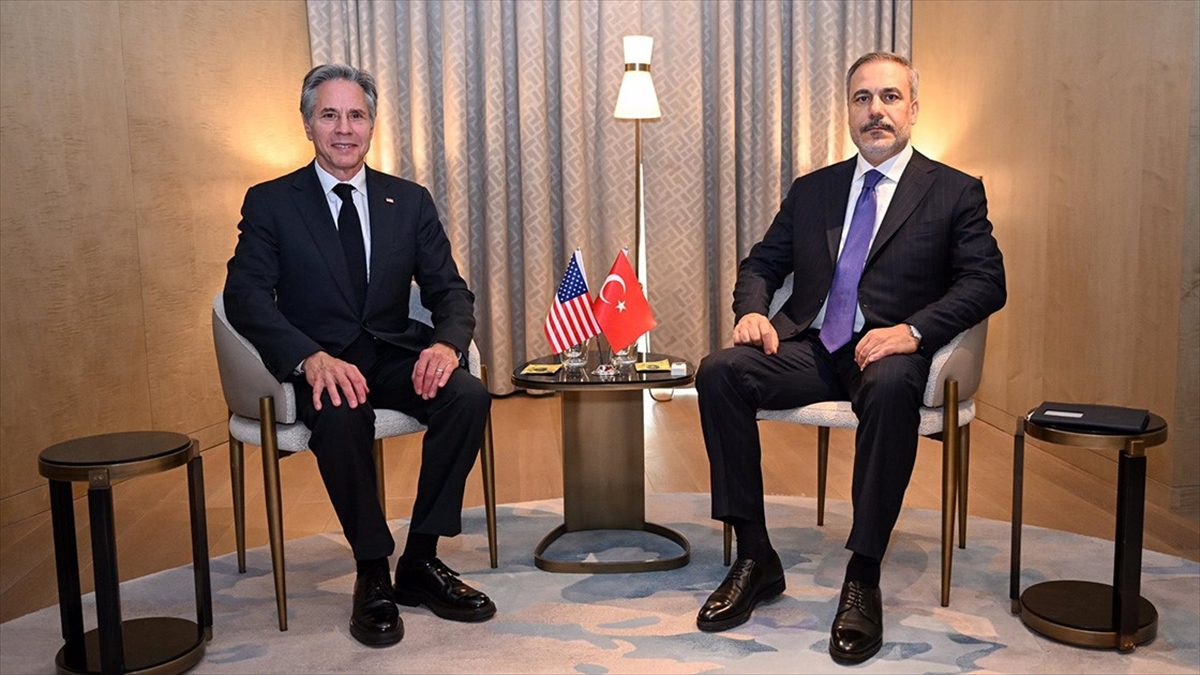 Dışişleri Bakanı Hakan Fidan, ABD Dışişleri Bakanı Antony Blinken ile
