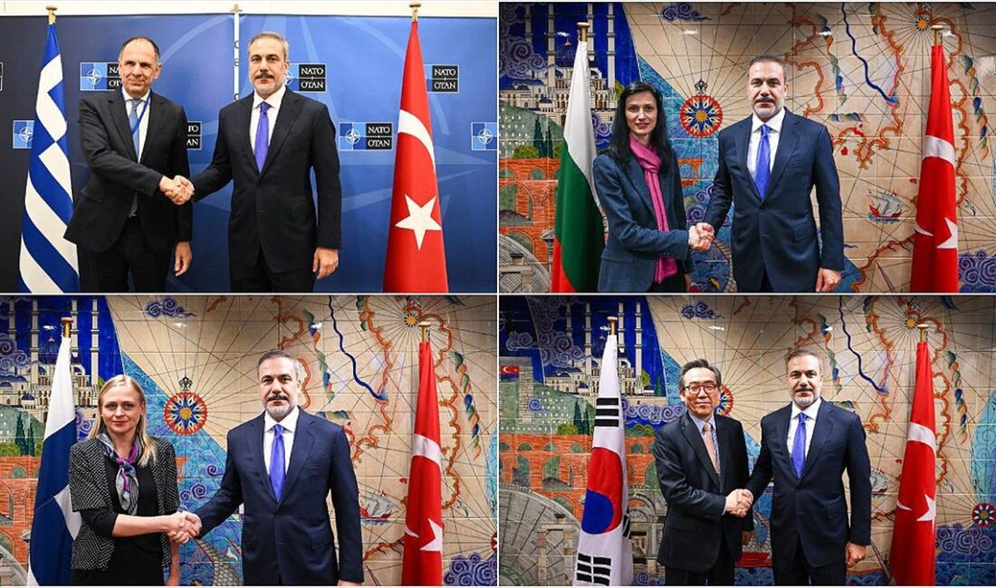 Dışişleri Bakanı Hakan Fidan, Yunanistan, Finlandiya, Güney Kore ve Bulgaristan