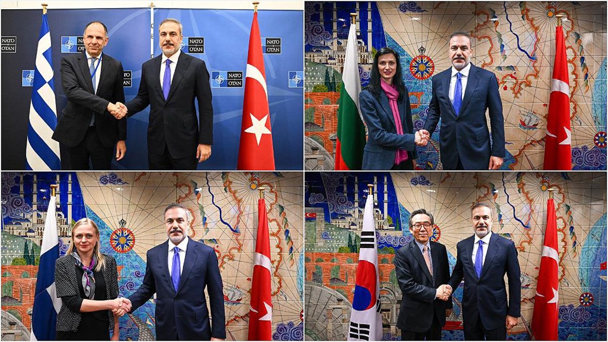 Dışişleri Bakanı Hakan Fidan, Yunanistan, Finlandiya, Güney Kore ve Bulgaristan