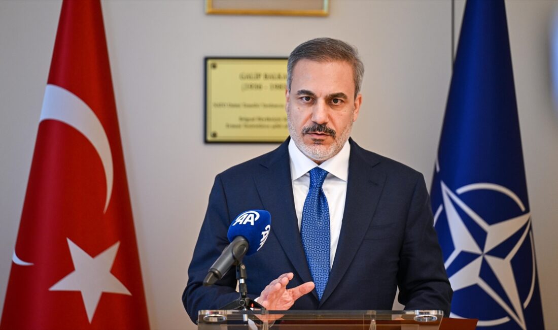 BRÜKSEL (AA) – Fidan, NATO Dışişleri Bakanları Toplantısı’nın ardından basın