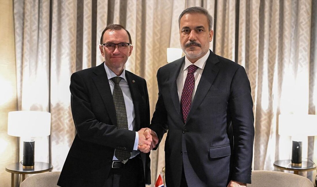 Dışişleri Bakanı Hakan Fidan, Riyad'daki temasları çerçevesinde Norveç Dışişleri Bakanı