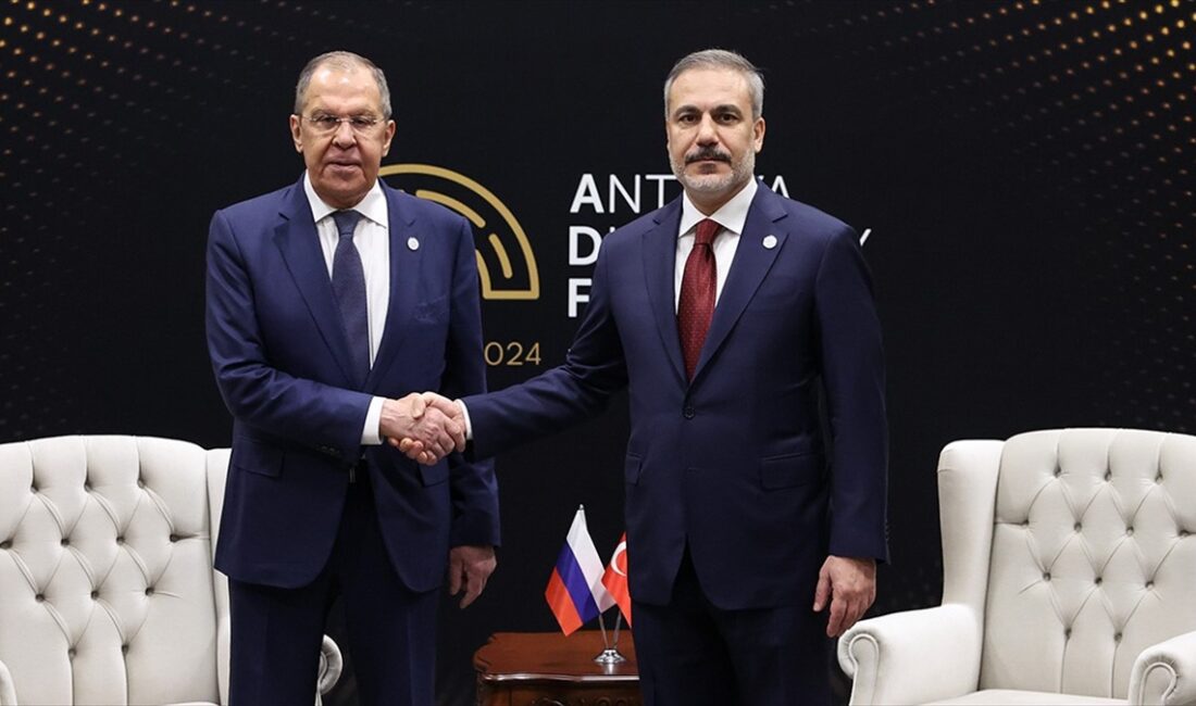Dışişleri Bakanı Hakan Fidan, Rusya Dışişleri Bakanı Sergey Lavrov ile
