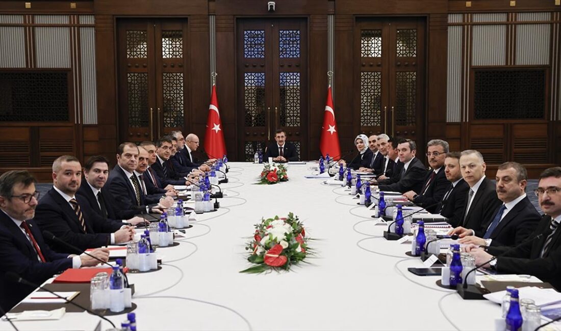 Ekonomi Koordinasyon Kurulu (EKK), Cumhurbaşkanı Yardımcısı Cevdet Yılmaz başkanlığında toplandı.