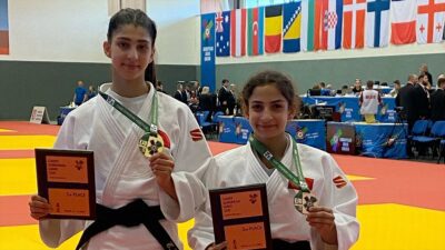 Elif Kılıç, kadınlar 48 kilo kategorisinde katıldığı Ümitler Judo Avrupa