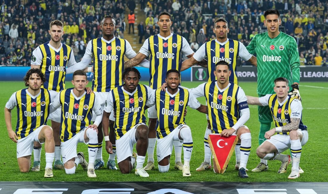 Fenerbahçe, UEFA Avrupa Konferans Ligi çeyrek final ilk maçında yarın