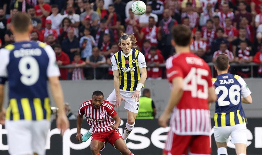 ATINA (AA) – UEFA Avrupa Konferans Ligi çeyrek final ilk