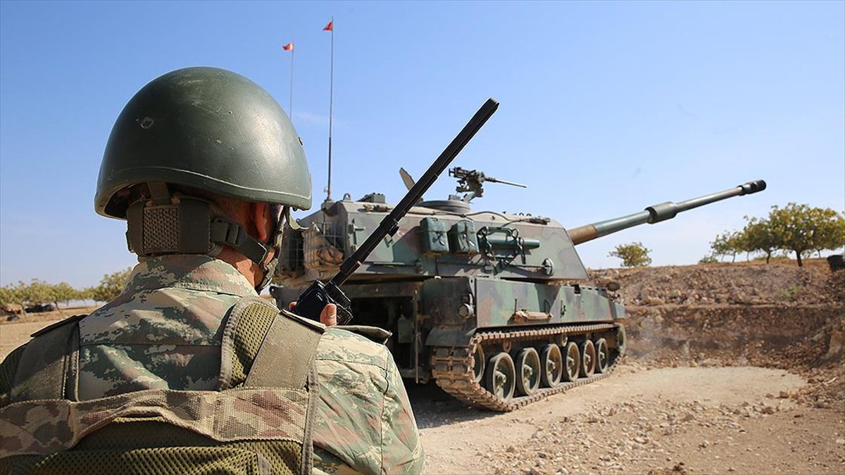 Milli Savunma Bakanlığından, Fırat Kalkanı bölgesinde 4 PKK/YPG'li teröristin etkisiz