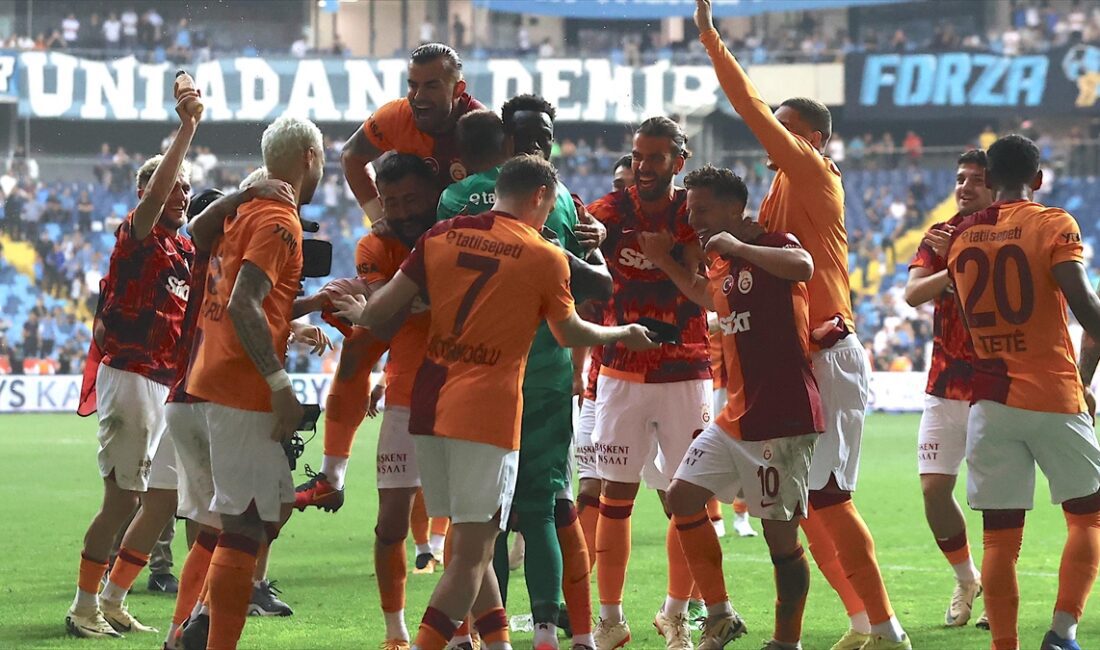 Trendyol Süper Lig'in 34. haftasında Galatasaray, Yukatel Adana Demirspor'u 3-0