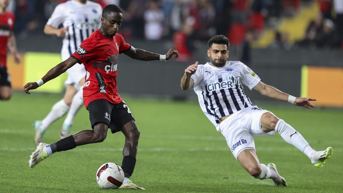 GAZIANTEP (AA) – Trendyol Süper Lig’in 33. haftasında Gaziantep FK,