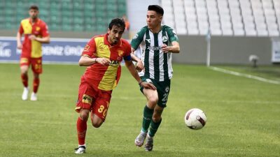Trendyol 1. Lig'de deplasmanda Bitexen Giresunspor'u 3-0 mağlup eden Göztepe,
