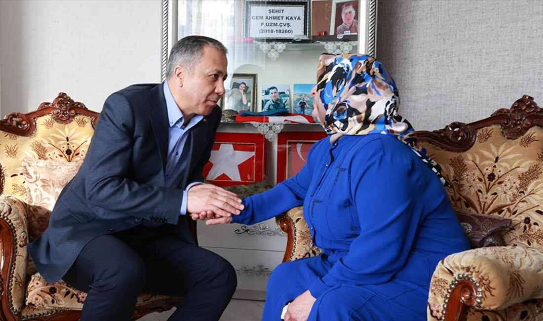 ANKARA (AA) – Bakan Yerlikaya’nın sosyal medya hesabındaki paylaşıma göre,
