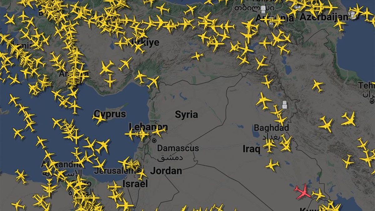 Irak, İran’dan İsrail’e yönelik başlatılan İHA saldırılarının ardından hava sahasını