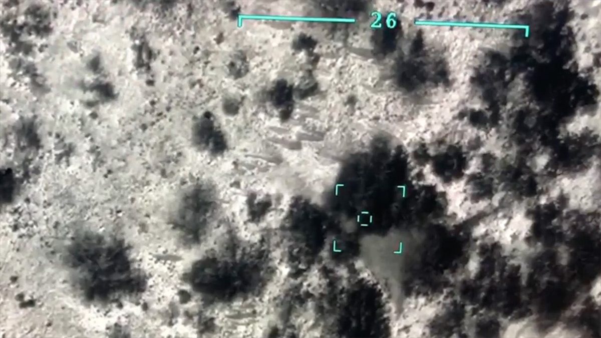 Milli Savunma Bakanlığı (MSB), Irak'ın kuzeyinde 5 PKK'lı teröristin etkisiz