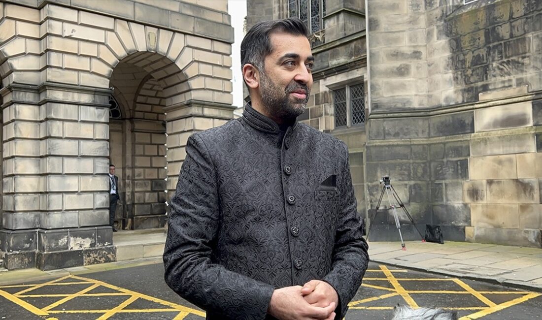 İskoçya Bölgesel Başbakanı ve İskoçya Ulusal Partisinin (SNP) lideri Hamza