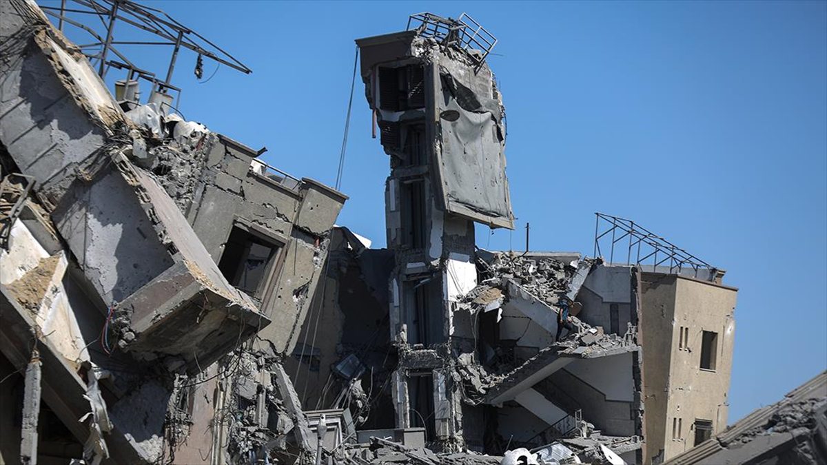 Katar merkezli Al Jazeera kanalı, İsrail ordusunun Gazze Şeridi'nde yardım