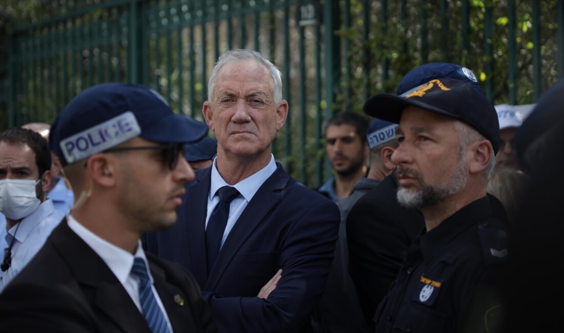 KUDÜS (AA) – The Jerusalem Post’un haberine göre, Gantz, düzenlediği