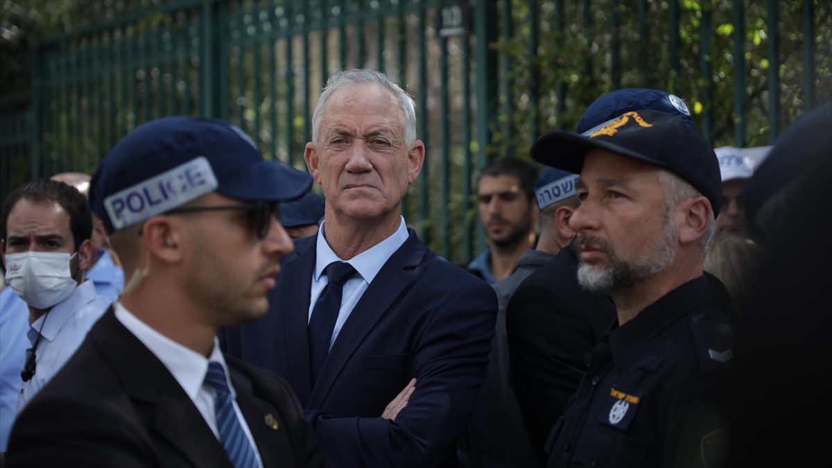 KUDÜS (AA) – The Jerusalem Post’un haberine göre, Gantz, düzenlediği