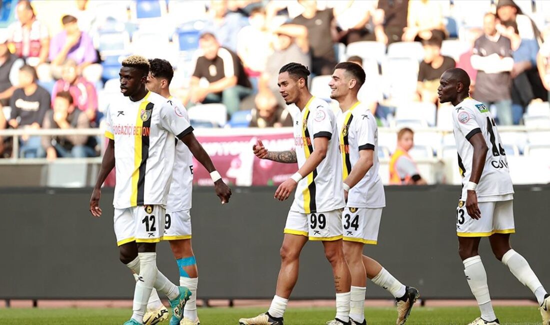 MERSIN (AA) – 6. dakikada Halil Dervişoğlu’nun pasında topla buluşan