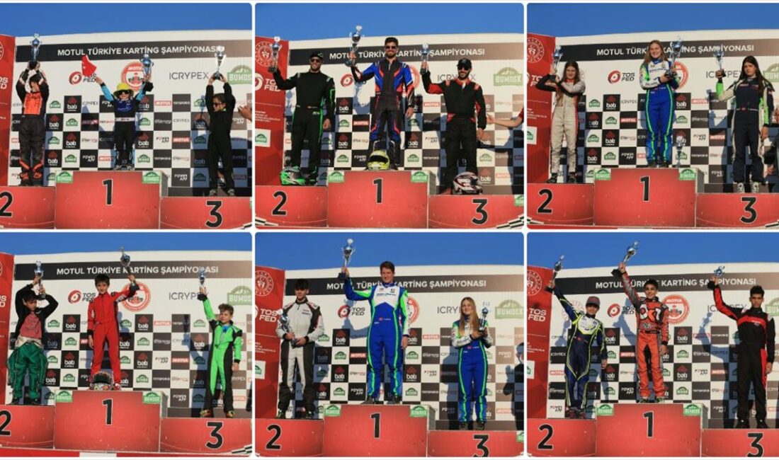 MOTUL 2024 Türkiye Karting Şampiyonası'nın 1. ayak yarışları, Kocaeli'nin Körfez
