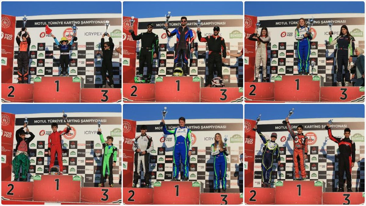 MOTUL 2024 Türkiye Karting Şampiyonası'nın 1. ayak yarışları, Kocaeli'nin Körfez