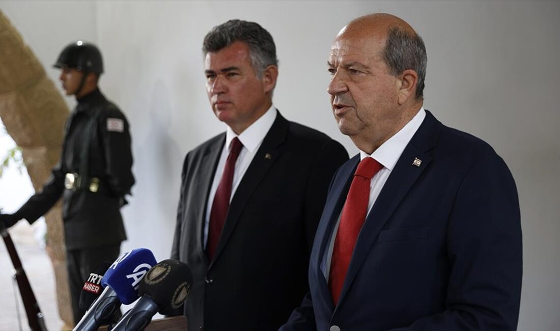 Kuzey Kıbrıs Türk Cumhuriyeti (KKTC) Cumhurbaşkanı Ersin Tatar, Türkiye'nin bölgenin