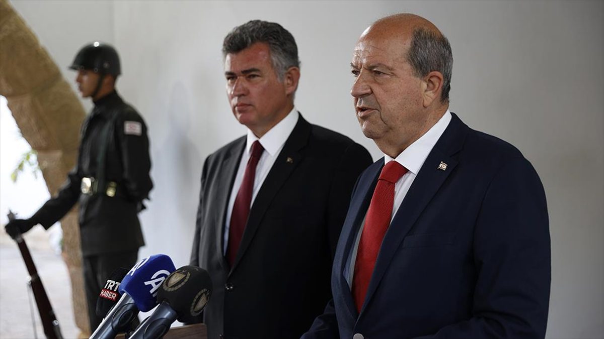 Kuzey Kıbrıs Türk Cumhuriyeti (KKTC) Cumhurbaşkanı Ersin Tatar, Türkiye'nin bölgenin