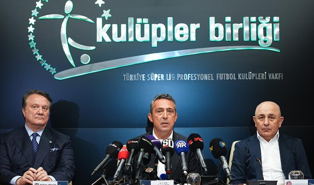 Kulüpler Birliği Vakfı Başkanı Koç, bugün yapılan toplantıda TFF seçimlerinin