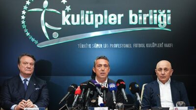 Kulüpler Birliği Vakfı Başkanı Koç, bugün yapılan toplantıda TFF seçimlerinin