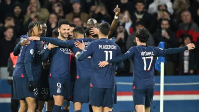 Fransa 1. Futbol Ligi'nde (Ligue 1) Paris Saint-Germain (PSG), Monaco'nun