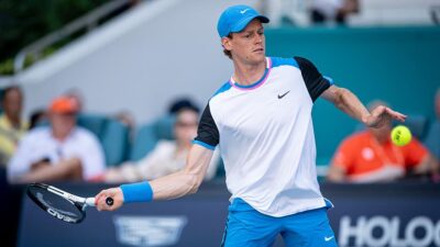 Miami Açık Tenis Turnuvası'nda tek erkeklerde İtalyan sporcu Jannik Sinner