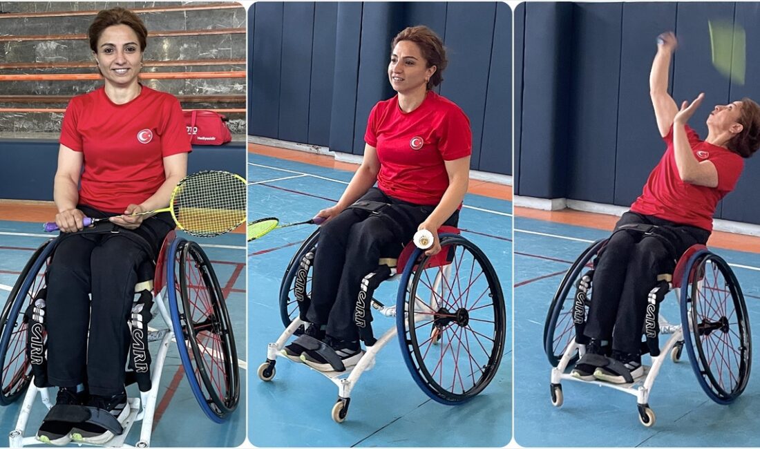 Tokyo 2020 Paralimpik Oyunları'nda Türkiye'yi para badmintonda temsil eden Emine