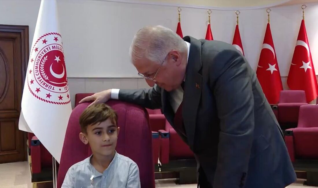 ANKARA (AA) – Milli Savunma Bakanlığından yapılan açıklamaya göre, Bakanlığa