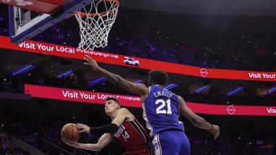 Amerikan Basketbol Ligi (NBA) play-in maçında Philadelphia 76ers, Miami Heat'i