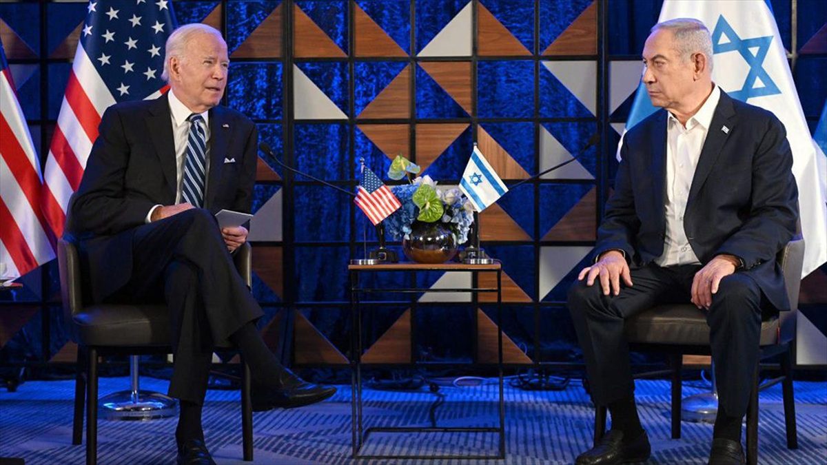 İsrail Başbakanı Binyamin Netanyahu'nun Uluslararası Ceza Mahkemesi'nin (UCM) İsrailli yetkililere