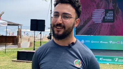 ANTALYA (AA) – Amatör yol bisikleti yarışı AKRA Gran Fondo