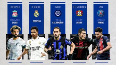 Avrupa'nın 5 büyük futbol ülkesi Almanya (Bundesliga), Fransa (Ligue 1),