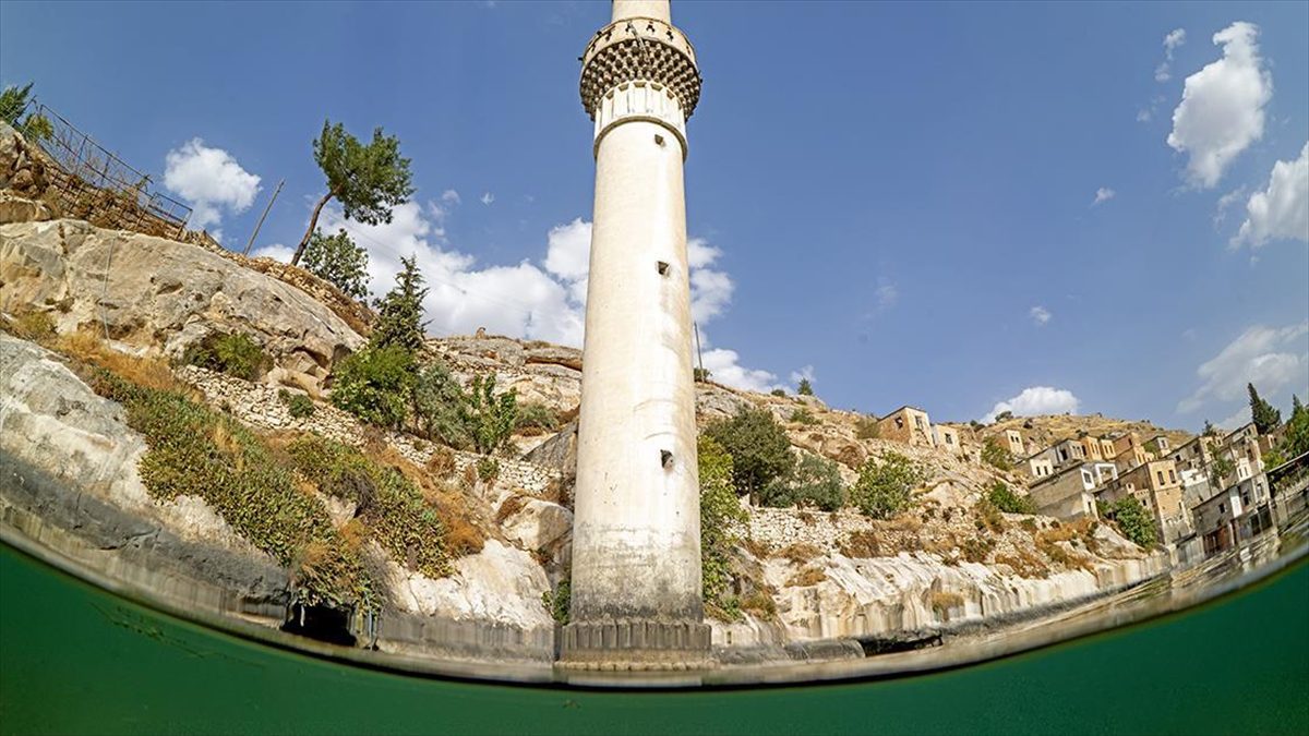 Tarihi ve doğal güzellikleriyle öne çıkan Şanlıurfa'nın Halfeti ilçesinde, baraj