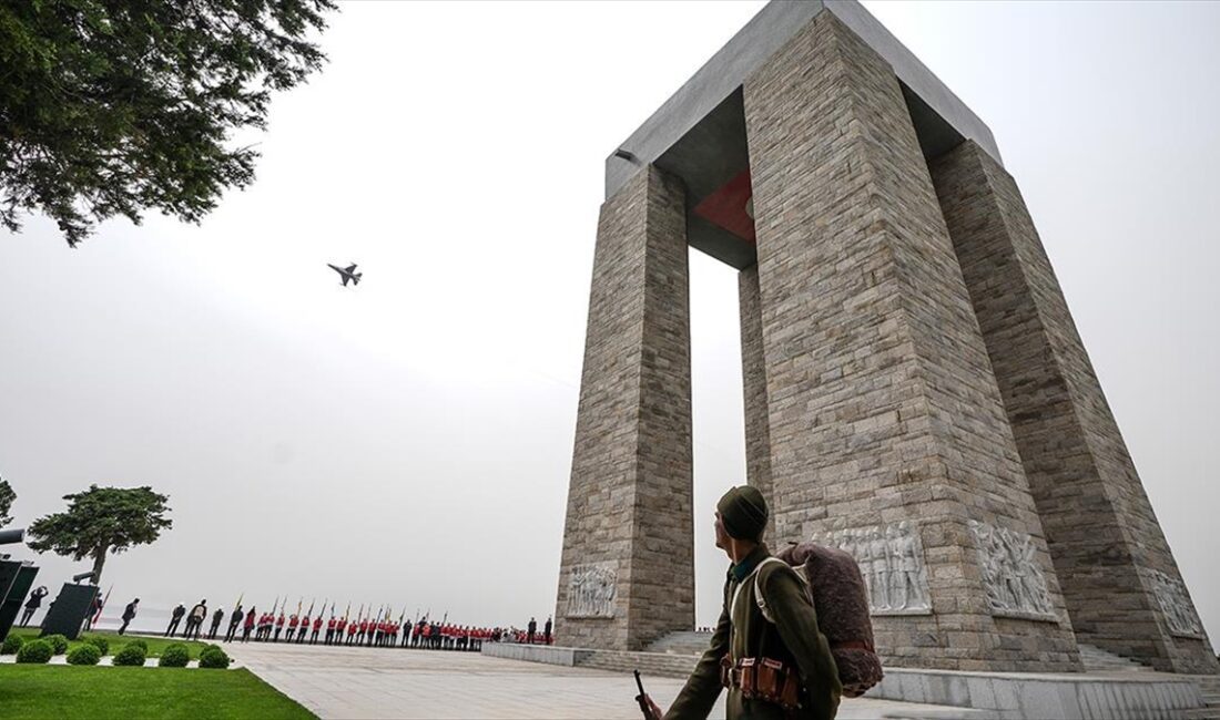 Çanakkale Kara Savaşları'nın 109. yılı dolayısıyla Türkiye'nin yanı sıra çok