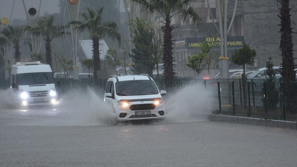 Şırnak geneli ve Mardin'in doğusunda, gelecek 2 saatlik periyotta yerel