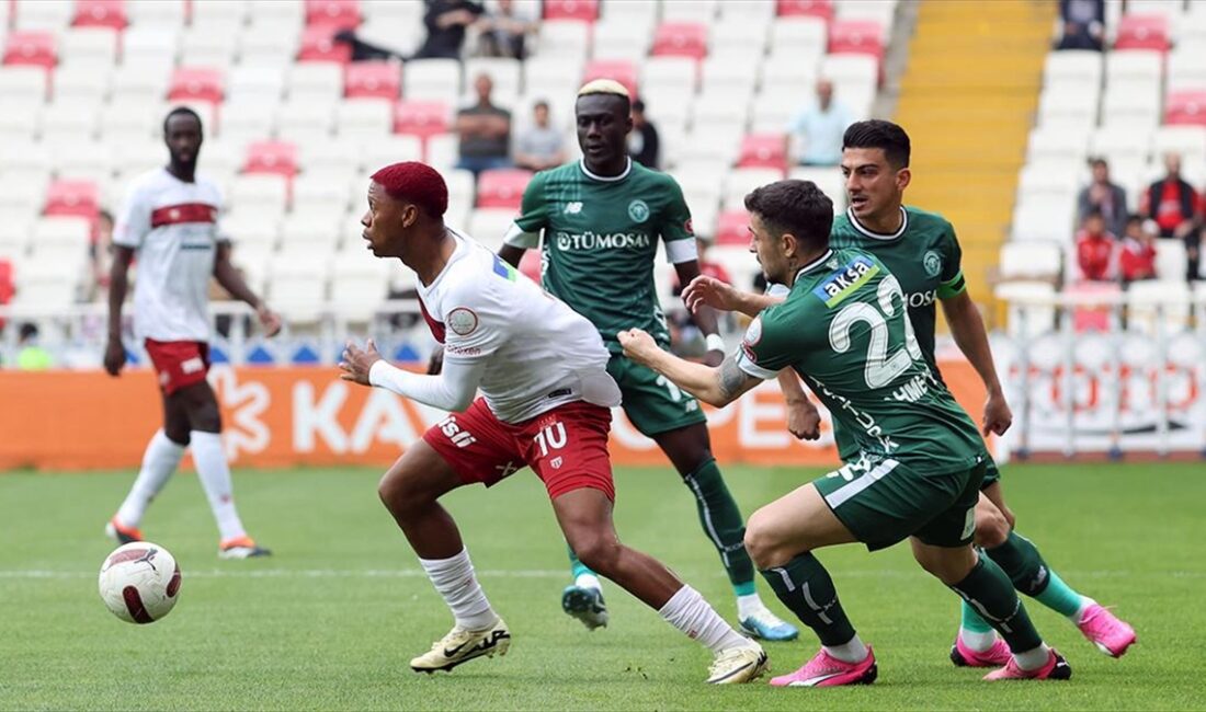 Trendyol Süper Lig'in 34. haftasında EMS Yapı Sivasspor, TÜMOSAN Konyaspor'u