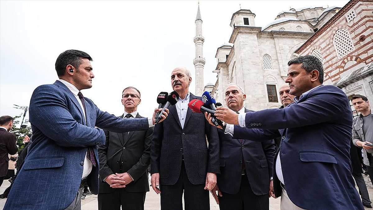 Türkiye Büyük Millet Meclisi (TBMM) Başkanı Numan Kurtulmuş, Ramazan Bayramı'nın