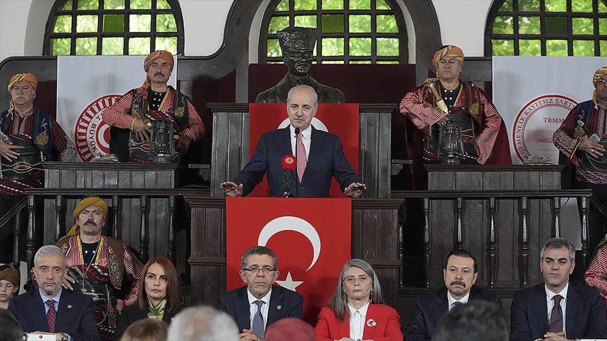 TBMM Başkanı Kurtulmuş, anma programındaki konuşmasında, "Türkiye Büyük Millet Meclisi'nde