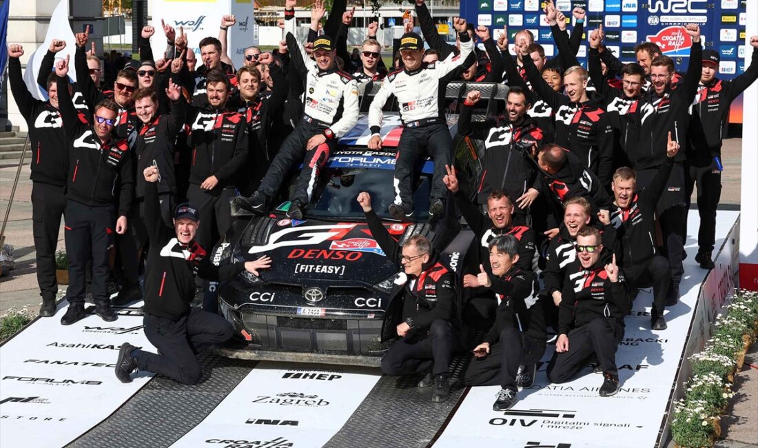 İSTANBUL (AA) – Toyota GAZOO Racing Dünya Ralli Takımı, Hırvatistan