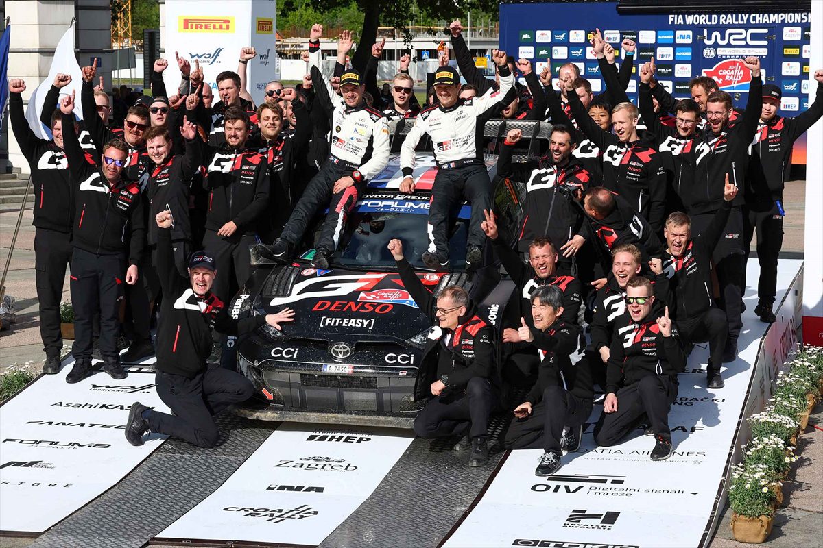 İSTANBUL (AA) – Toyota GAZOO Racing Dünya Ralli Takımı, Hırvatistan