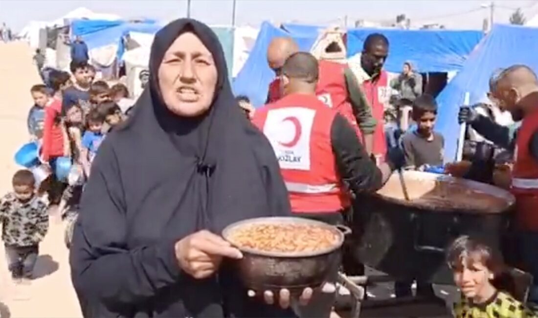 Paylaşımda, "Gazze'den bir ses var. Hakikatin sesi. Türkiye'ye, hayırseverlerimize, kaygısı