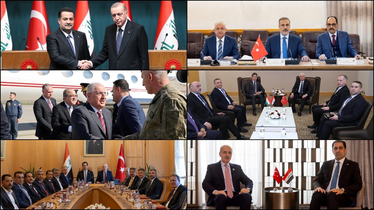 Irak ve Türkiye arasında son dönemde terörle mücadele, enerji, sağlık,
